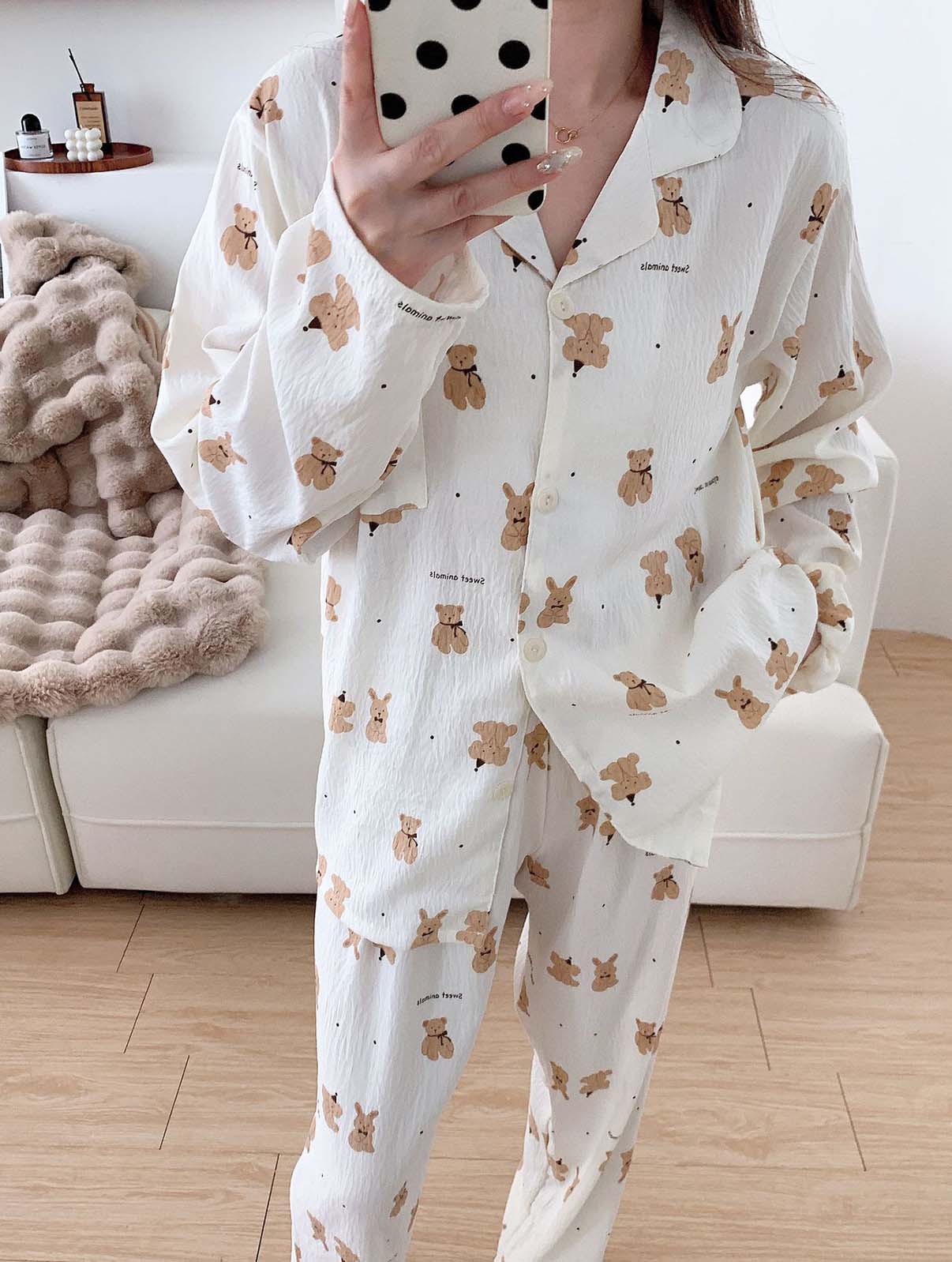 Cozy Bear Sleepwear Set